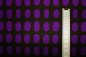 Preview: Designerbaumwollstoff Spot Brombeere (10 cm)